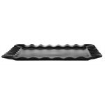 Plat carré Jumbo noir 46 cm Emile Henry